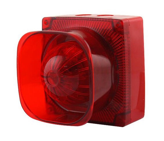 (image for) waterproof 24V conventional fire alarm horn strobe sounder - Click Image to Close